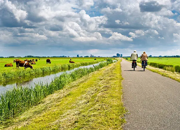 Historische fietstocht in Castricum